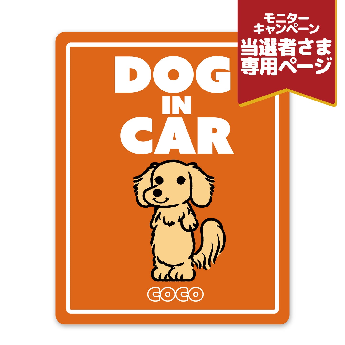 カーマグネット (モニターキャンペーン)