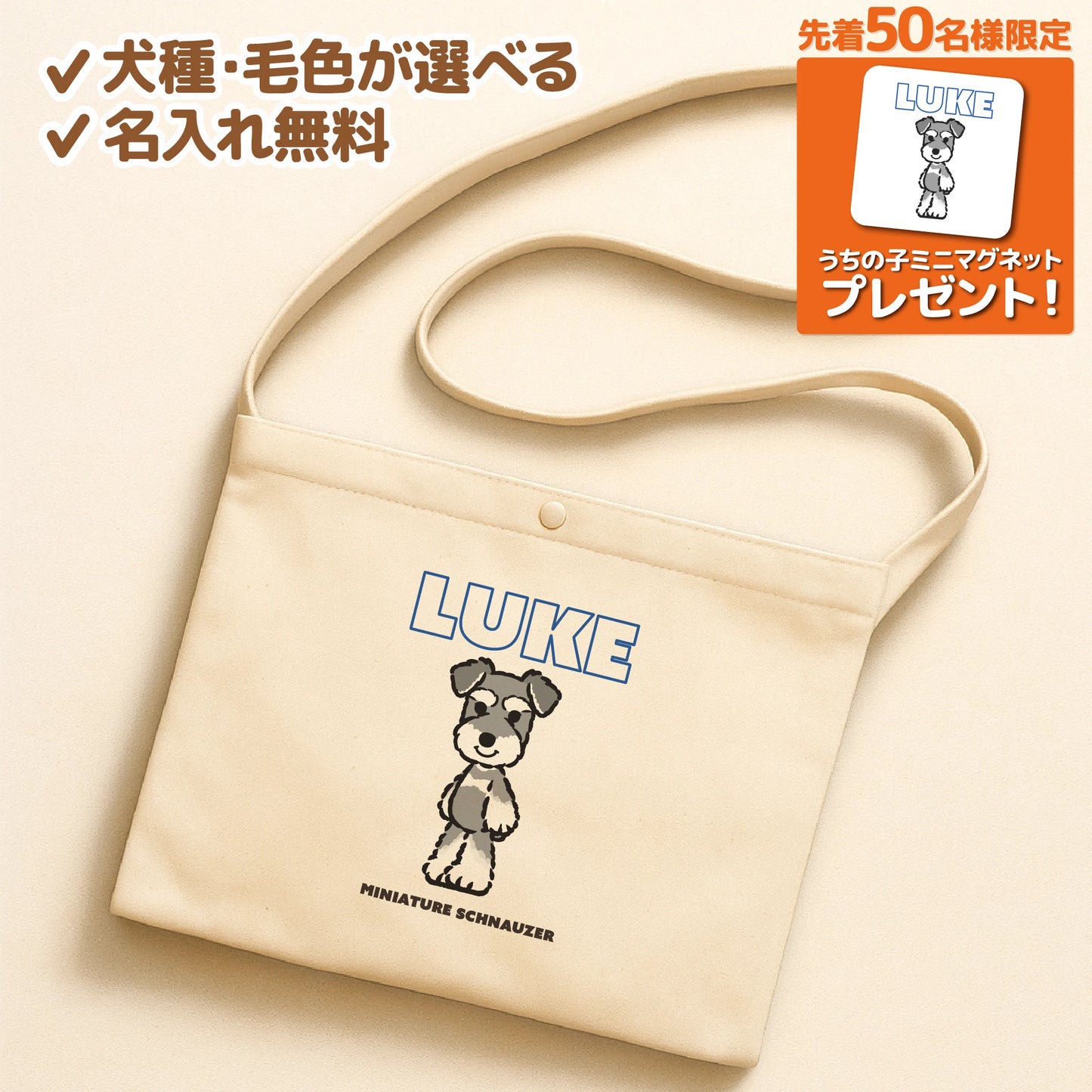 うちの子サコッシュ