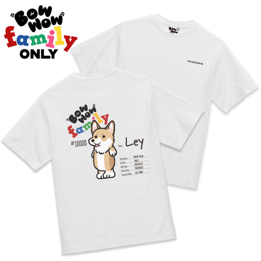 Tシャツ【Bow Wow Family限定】
